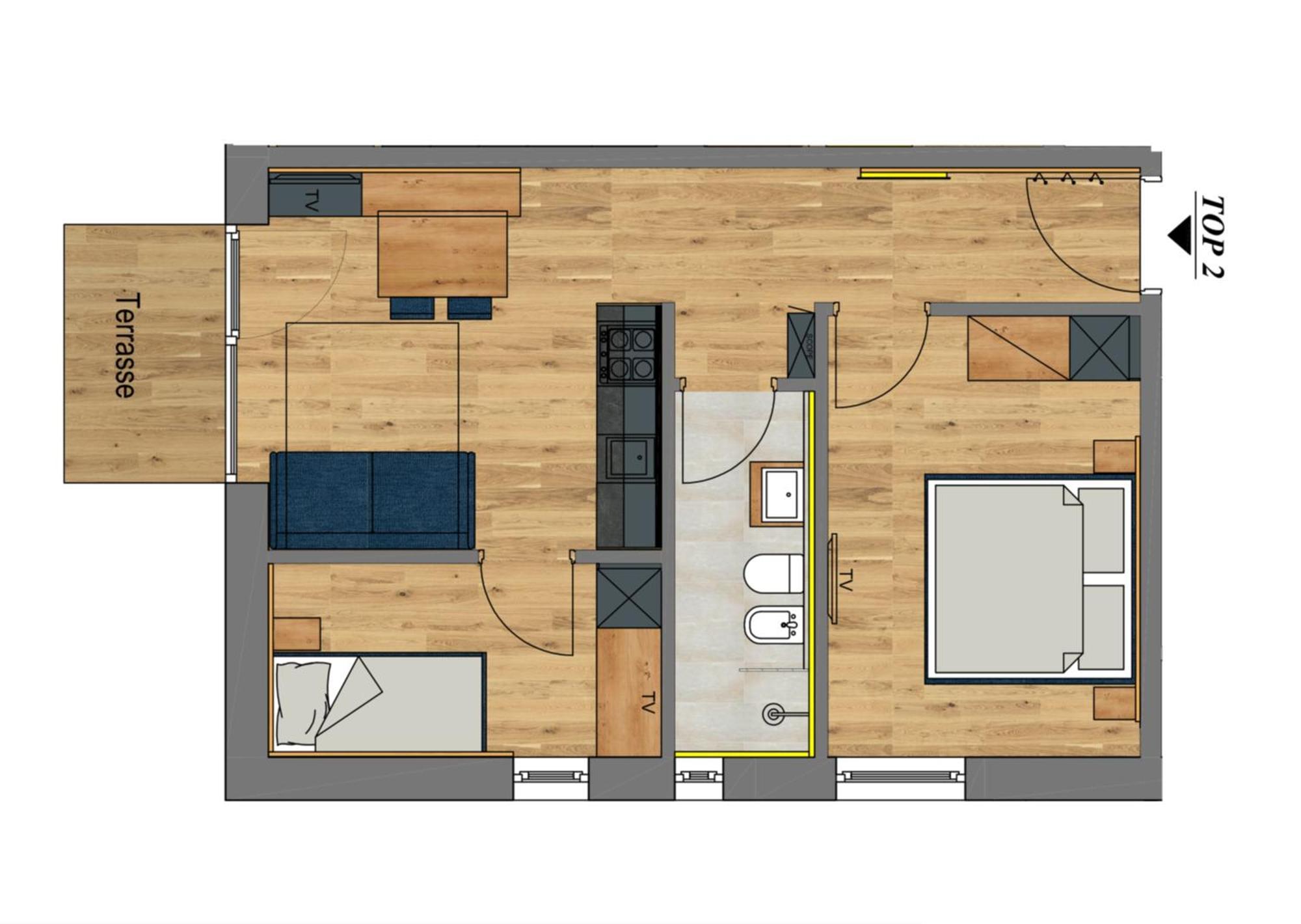 Sil132 Holiday Apartments Sillian Habitación foto